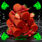 Preview: Strawberry Boilie Sticks 80mm X 32mm
